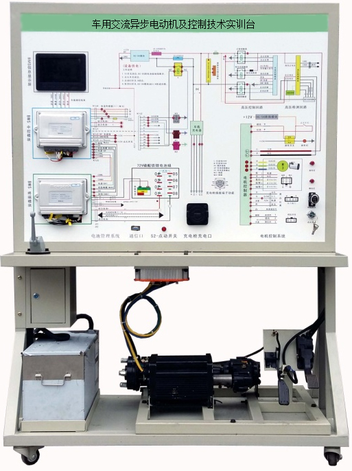 DYQC-49車用交流異步電動(dòng)機(jī)及控制技術(shù)實(shí)訓(xùn)臺(tái)